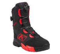 Klim Adrenaline Pro S GTX BOA Stivali da motoslitta, nero-rosso, taglia 47 48