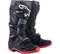 STIVALI NERI ROSSI ALPINESTARS 2022 TECH 7 MOTO CROSS ENDURO MOTARD QUAD SNODO