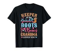 Stivali O Fiocchi Nonna Loves You Genere Rivela Famiglia Maglietta