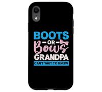 Stivali O Fiocchi Nonno non vedo l'ora di sapere Baby Reveal Custodia per iPhone XR