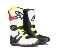 Stivali Offroad Alpinestars Tech T Bianco/Rosso/Giallo Fluo/Nero48 Bianco,Rosso,Giallo Fluo,Nero