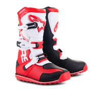 Stivali Offroad Alpinestars Tech T Rosso Vivo/Nero/Bianco45,5 Rosso Vivo,Nero,Bianco