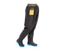 Stivali-pantaloni da pesca caldi per uomo - Waders leggeri con tasche Stivali da pesca con tasche integrate, adatti alla misura del piede(9 UK)