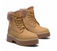 Stivali pelle con lacci imbottiti Stone Street Mid Giallo 41