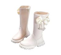 Stivali per Bambine Bottes de Printemps et d'Automne Design alla Moda Stivali Alti Invernali per Ragazze Chaussures Enfant pour École et Loisirs Bambini Moda Calzature da Escursionismo