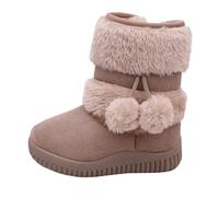 Stivali per Bambine Design alla Moda Chaussures Enfant pour École et Loisirs Stivali da Principessa Scarpe Invernali Morbido Stivaletti Stringati per Bambina Scarpe Traspirante Morbido Casual