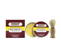 Stivali Per La Cura Della Pelle - Detergente Nutriente Da 100 Ml Con Spazzola, Balsamo Per Giacche In Pelle, Lucidante | Ammorbidire, Ripristinare, Aggiornare, Borse, Scarpe, Selle, Mobili Per Auto,