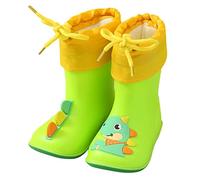 Stivali Per Pioggia Donna Stivaletti In Gomma Pvc Ragazzo E Ragazza Scarpe Da Acqua Antivento Impermeabili Bambino Stivali Da Pioggia Antipioggia Antiscivolo Con Suola Per Bambini Bambina Unisex