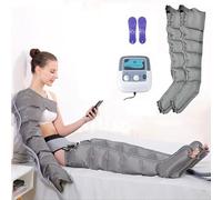 Stivali per pressoterapia per drenaggio linfatico, macchina massaggiatrice elettrica a compressione d'aria, trattamento linfoedema per gambe