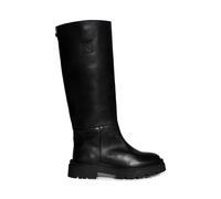 Stivali piatti in pelle, KAJA-W Nero 40