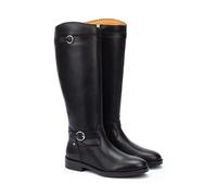 Stivali piatti in pelle, PUERTOLLANO Nero 39