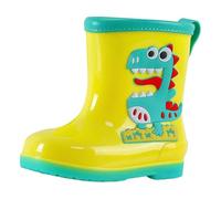 Stivali Pioggia Bambina Adorabile, Comodi Impermeabili Unisex Scarponcini Bambino, Antiscivolo Stivaletti Ragazzi, Stivali Gomma Bambino Scarpe Dinosauro, Stivaletti Pioggia Bassi