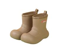 Stivali Pioggia Bambino unisexscarpe Gomma Acqua Impermeabile Scarpe per Bambini Stivaletti Impermeabili Unisex con Suola Antiscivolo Alunni scuole elementari