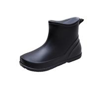 Stivali Pioggia Donna Impermeabili In Pvc Stivaletti Da Pioggia Slip On Suola Antiscivolo Scarpe Da Lavoro da Lavoro Uomo Adatto Per Aree Umide In Cantieri E Giardini