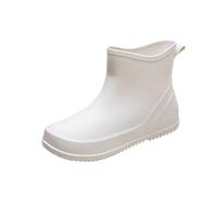 Stivali Pioggia Donna Impermeabili In Pvc Stivaletti Da Pioggia Slip On Suola Antiscivolo Scarpe Da Lavoro da Lavoro Uomo Adatto Per Aree Umide In Cantieri E Giardini