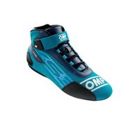 Stivali Racing OMP KART KS-3 Blu Marino Nero/Bianco 46
