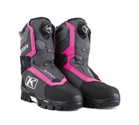 Klim Aurora GTX BOA 2023 Stivali da motoslitta da donna, nero-rosa, taglia 41 38 40 per donne
