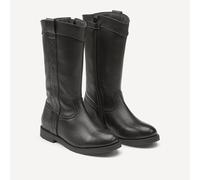 Stivali stile cavaliere in pelle Nero 32