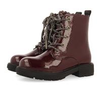 STIVALI STILE MILITARE EFFETTO VERNICE ZILINA