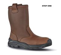 Stivali Stivale Antinfortunistica Pelle da Lavoro U-Power Uomo Donna NORDIC PLUS