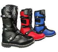 Stivali stivaletti per mini moto cross quad da bimbo bambino fuori strada enduro