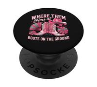 Stivali Sul Terreno Dove Loro Fan A PopSockets PopGrip Adesivo