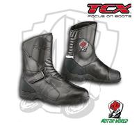 STIVALI TCX WATERPROOF HUB IMPERMEABILE NERO BASSO IN PELLE MISURA 46
