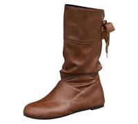 Stivali Texani Donna Stivaletti Donna con Tacco Eleganti Womens Boot Stivaletti Donna con Tacco Beige Stivali Donna Estivi Traforati Stivali Donna Tacco Stivaletti Texani Foderato