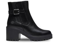 Stivaletti con tacco, in pelle, STONE HEIGHTS MID CHELSEA Nero 38