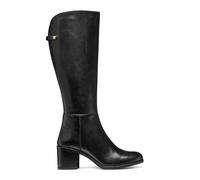 Geox D New Asheel, Stivali Alti al Ginocchio Donna, Nero, 40 EU
