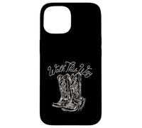 Stivali ufficiali Aerosmith Walk This Way Custodia per iPhone 15
