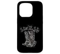Stivali ufficiali Aerosmith Walk This Way Custodia per iPhone 15 Pro
