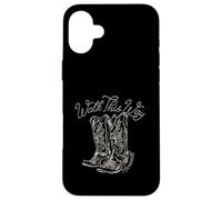 Stivali ufficiali Aerosmith Walk This Way Custodia per iPhone 16 Plus