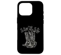 Stivali ufficiali Aerosmith Walk This Way Custodia per iPhone 16 Pro