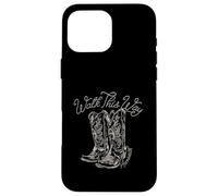 Stivali ufficiali Aerosmith Walk This Way Custodia per iPhone 16 Pro Max