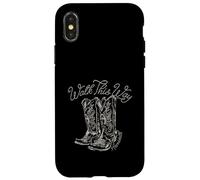 Stivali ufficiali Aerosmith Walk This Way Custodia per iPhone X/XS