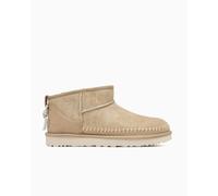 Ugg Classic Ultra Mini Biarritz Boots Beige EU 39 Donna