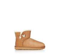 Stivali UGG Mini Bailey Button bling (castagna/oro) donna 36 (5 US)