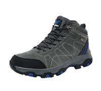 Stivali Uomo Invernali Alti - Scarpe da Coppia Scarpe da Trekking Moda Suola Spessa Sneakers da Alpinismo all'aperto (Grey, 43)
