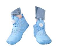 Stivali Uomo Invernali Alti - Scarpe da Invernali con Lacci e Suola Morbida Ispessita Casual alla Moda per papà e Bambini e Stivali da Neve (Sky Blue, 42)