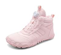 Stivali Uomo Invernali, Scarpe da Invernali con Lacci e Suola Morbida Ispessita Casual alla Moda per papà e Bambini e Stivali da Neve (42)