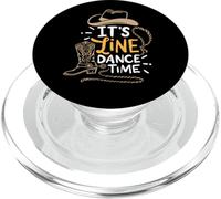 Stivali western Cool Line Dance It's Line Dance Time Country PopSockets PopGrip per MagSafe