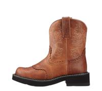 Stivali western da donna in pelle Ariat Fatbaby Saddle Marron 38,5/B