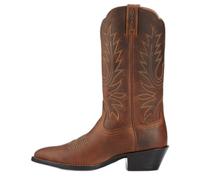 Stivali western da donna in pelle Ariat Heritage R Toe Marron 42,5/B