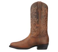 Stivali western in pelle Ariat Heritage R Toe Marron 47/D