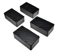 STIX 4 Tamponi in Gomma per Cric e Ponti di Sollevamento 200x113x72mm | In gomma robusta, protegge il sottoscocca del veicolo, elevata capacità di carico, set da 4 pezzi