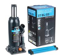 STIX Cric Idraulico a Bottiglia BL-03 3T 195-390 mm
