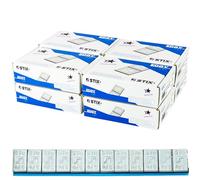 Stix Edgy Slim - Pesi adesivi, 4800 pezzi, 5 g, 400 strisce da 60 g, zincate, 3,5 mm, design sottile con pellicola adesiva per cerchioni in alluminio e cerchioni per auto, 24 kg