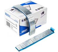 STIX Pesi Adesivi Edgy Slim 60g Zincati per Cerchi in Alluminio, 100 Pezzi