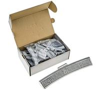 Stix Pesi bilanciati per Cerchioni in Alluminio, 50 Pezzi, Pesi di Zinco 45g